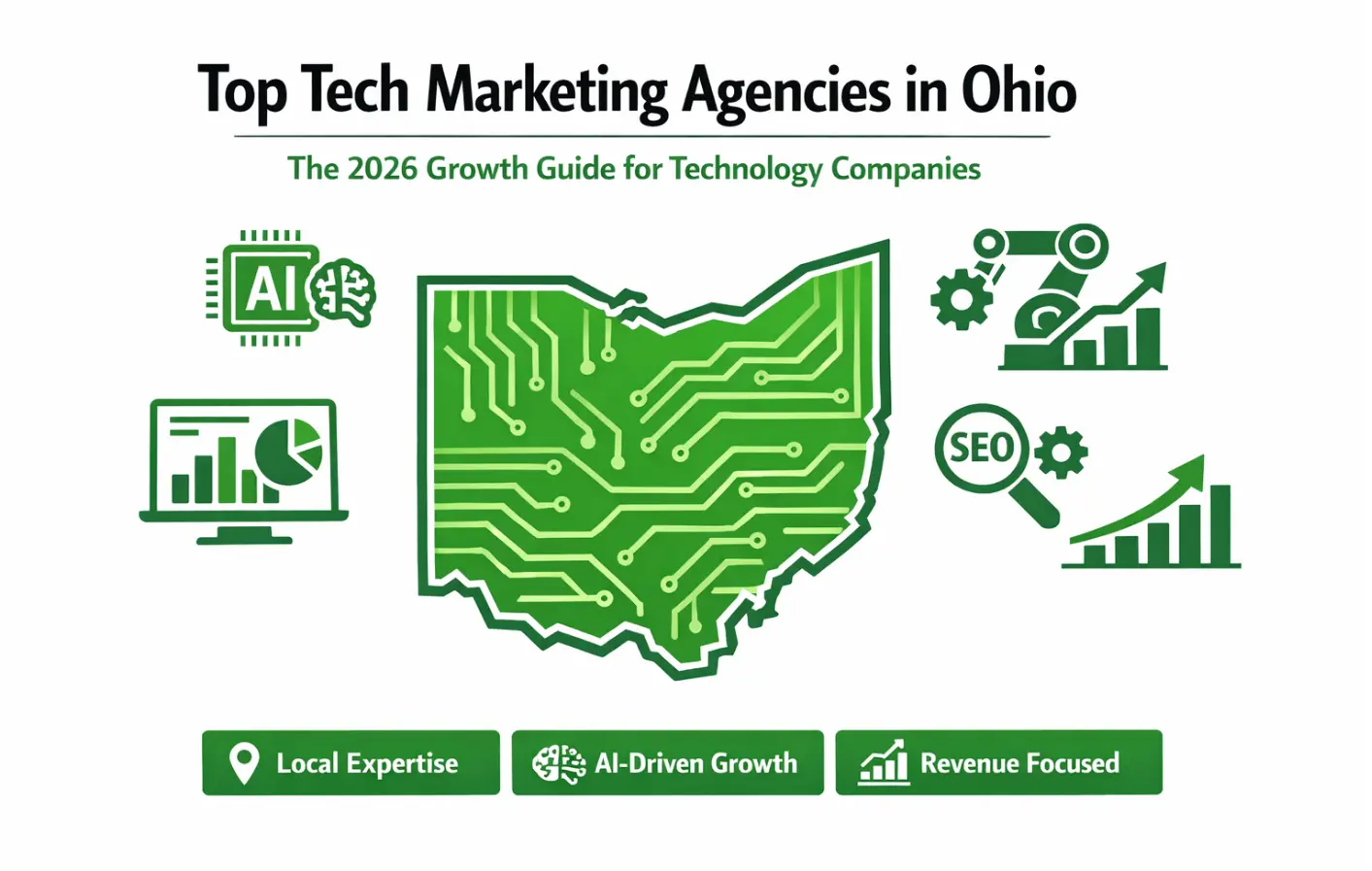 Top Tech Marketing Agencies in Ohio 2026 growth guide feature image
