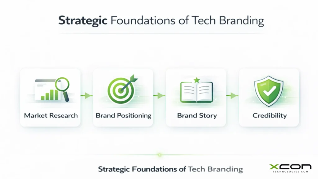Strategic foundations used by tech branding agencies to build credibility