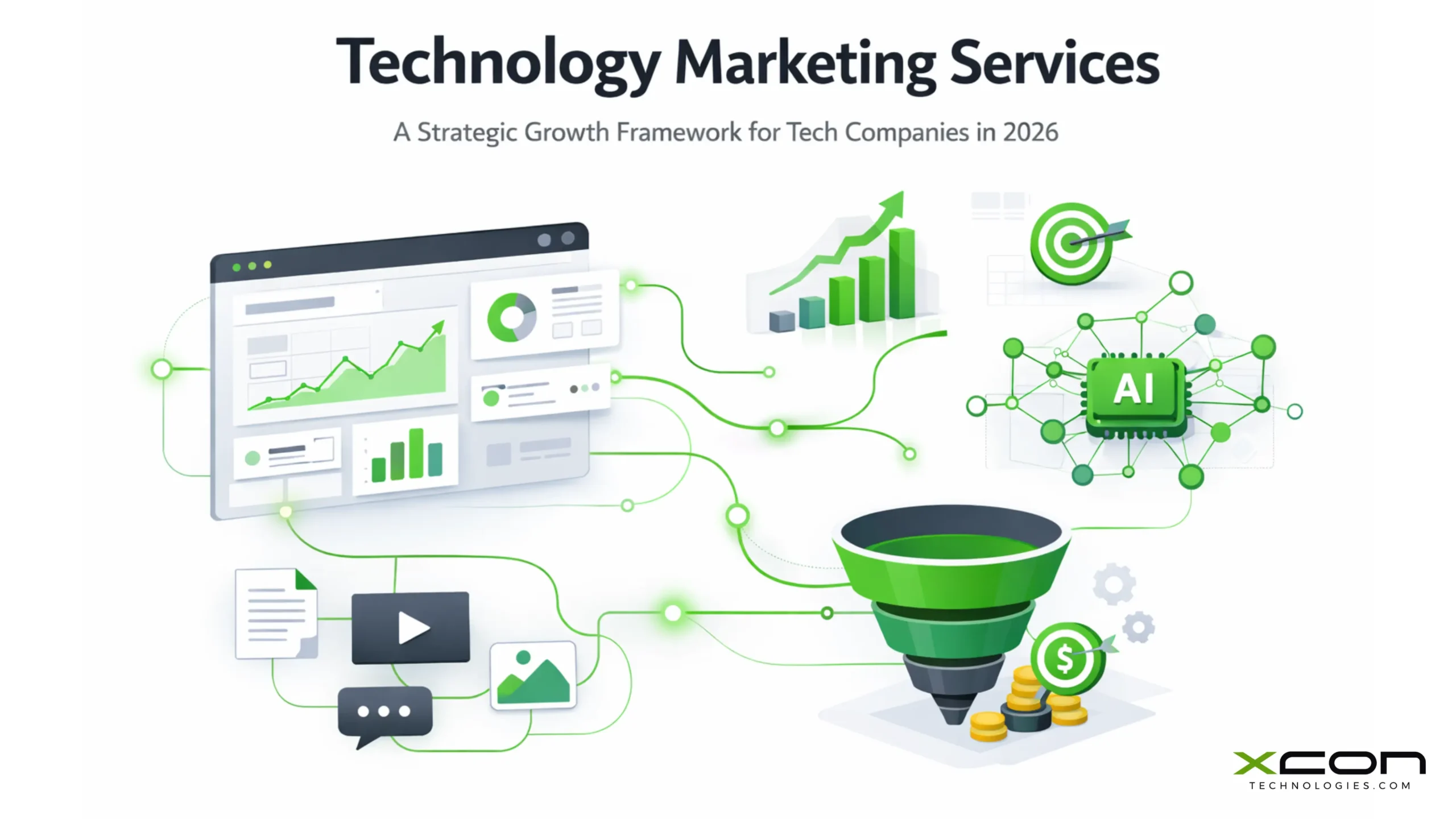Technology marketing services framework for B2B and SaaS growth in 2026