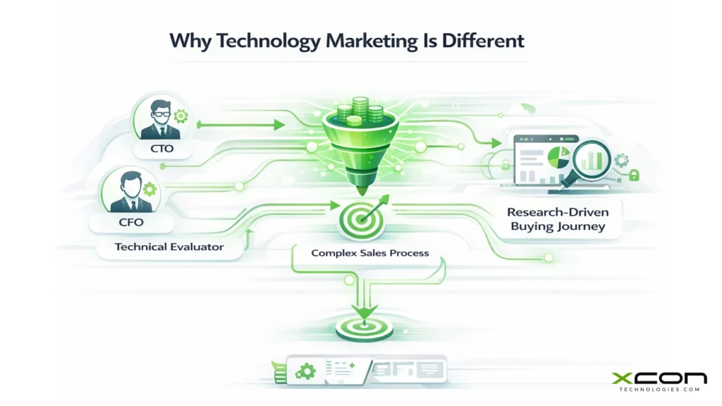 Why technology marketing differs from traditional digital marketing