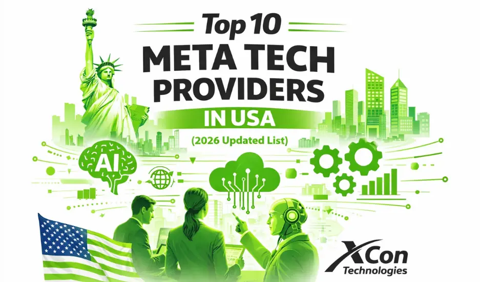 Top 10 Meta Tech Providers in USA 2026 by XCon Technologies